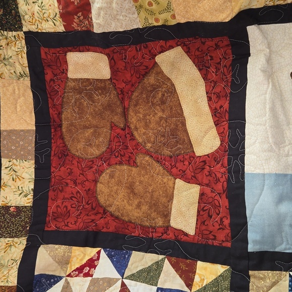 Wall Quilt 'Winter Memories' - Picture 6 of 16